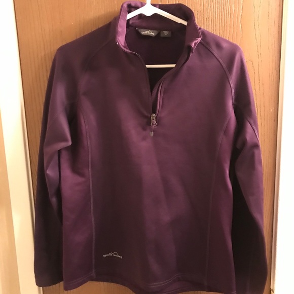 Women’s Small Eddie Bauer Quarter Zip Pullover - Picture 6 of 9
